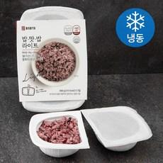 밥이야 0.5공기 밥맛밥라이트 흑미밥 (냉동)