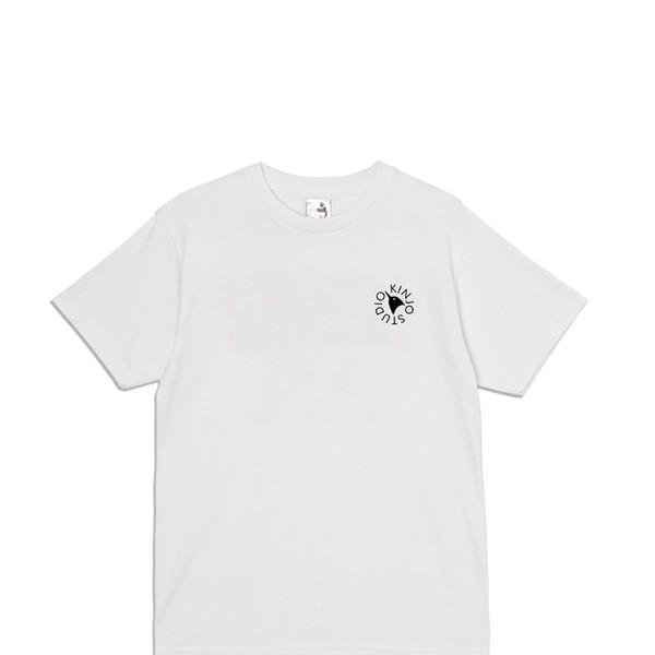 킨조 로고 반팔 화이트