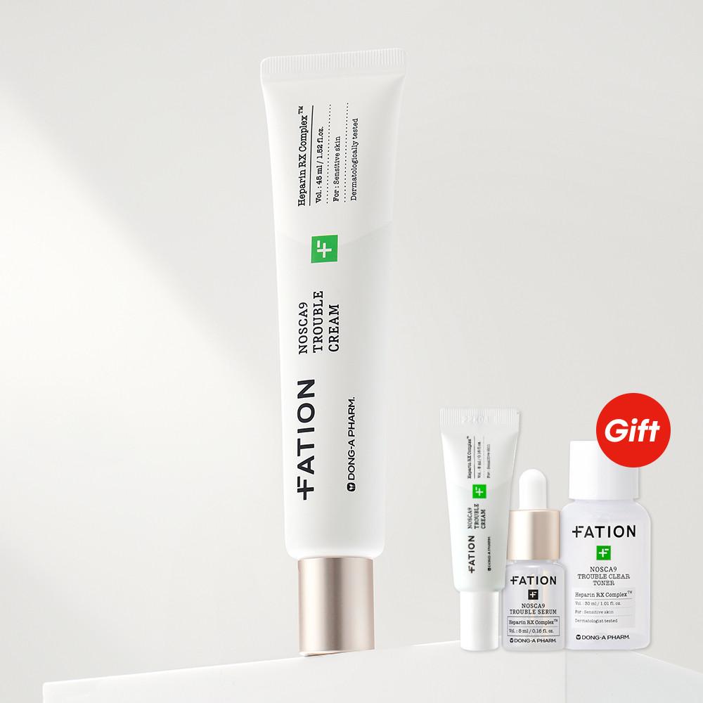 [쿠폰가 22,900원 노스카나인 스타터 3종키트 증정] 파티온 노스카나인 트러블 크림 45ml
