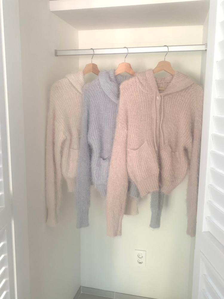 [ ~ 10/23 open sale ] 폭닥 솔잎 후드 가디건 🐏