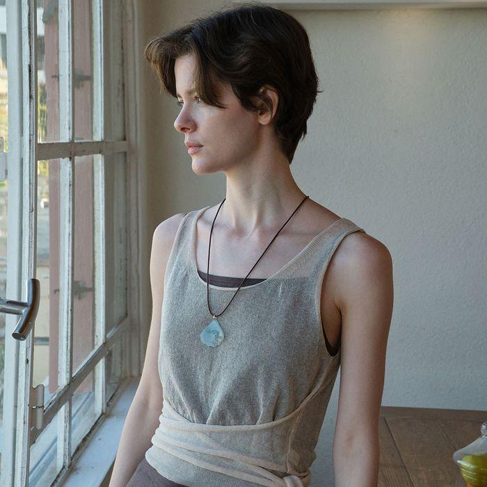 Pendant Strap Necklace SX5XX002_3color