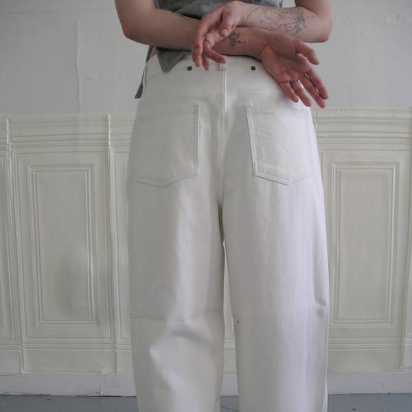 eont's 2025SS Basic Pants -Whtie
