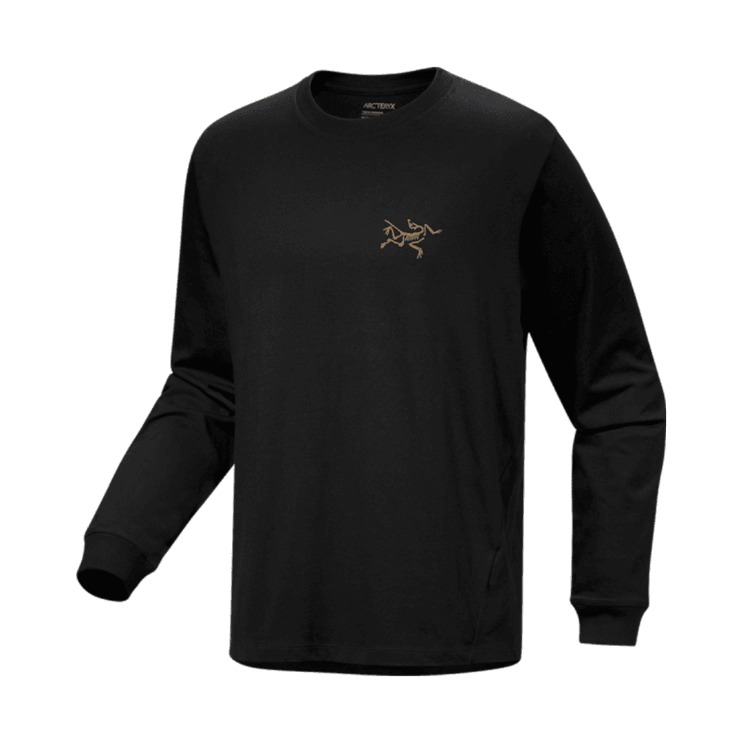 크래그 코튼 롱슬리브 티셔츠 24K 블랙