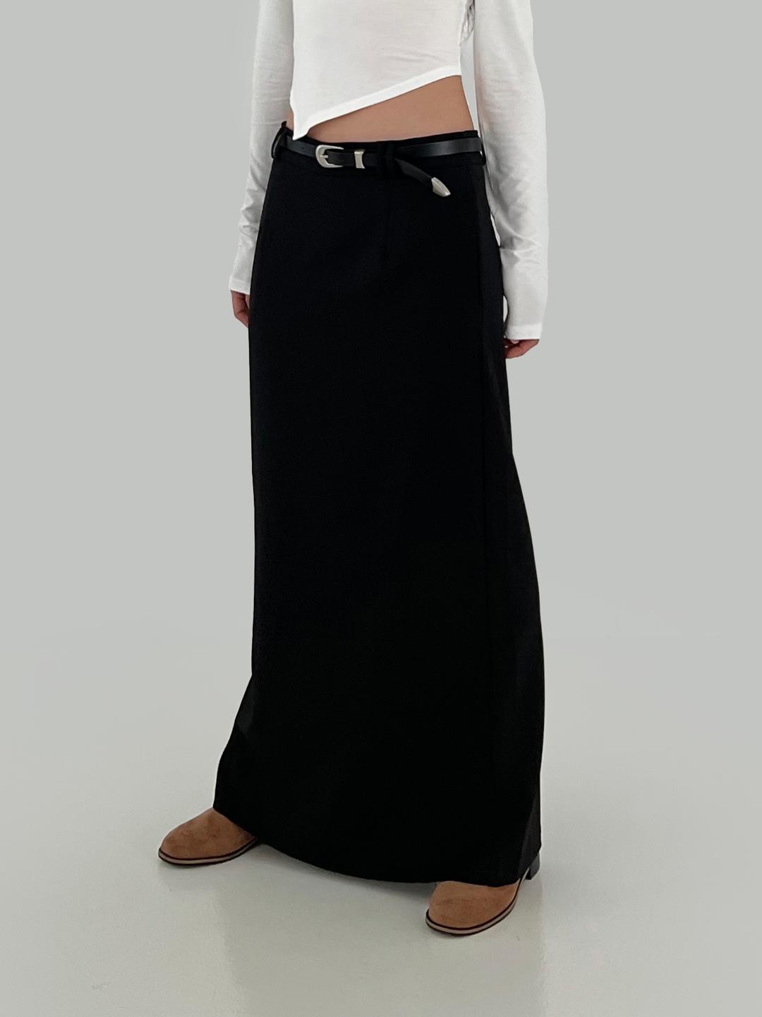 더블 맥시 스커트 - sk