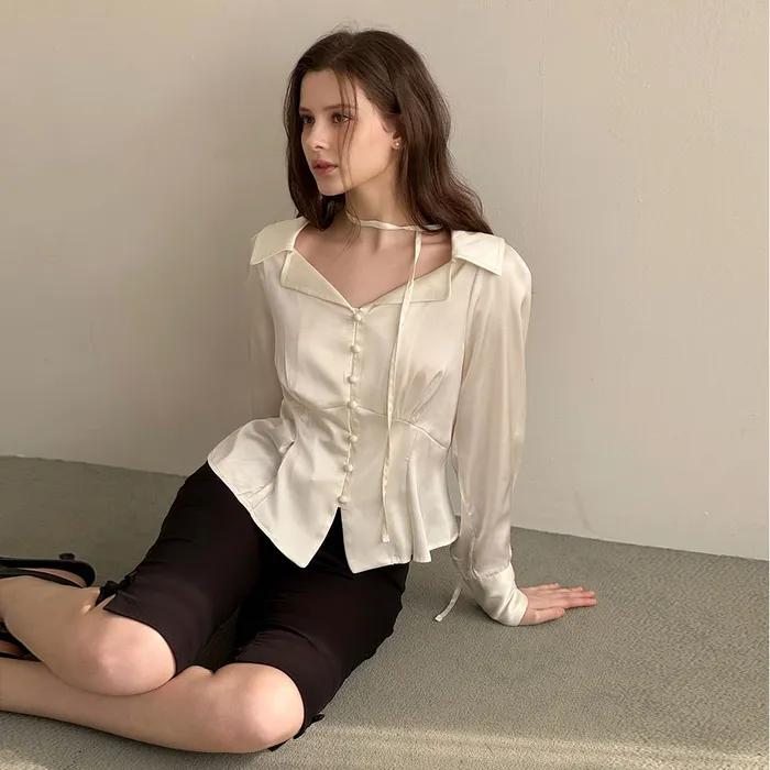 NOE Cream Blouse