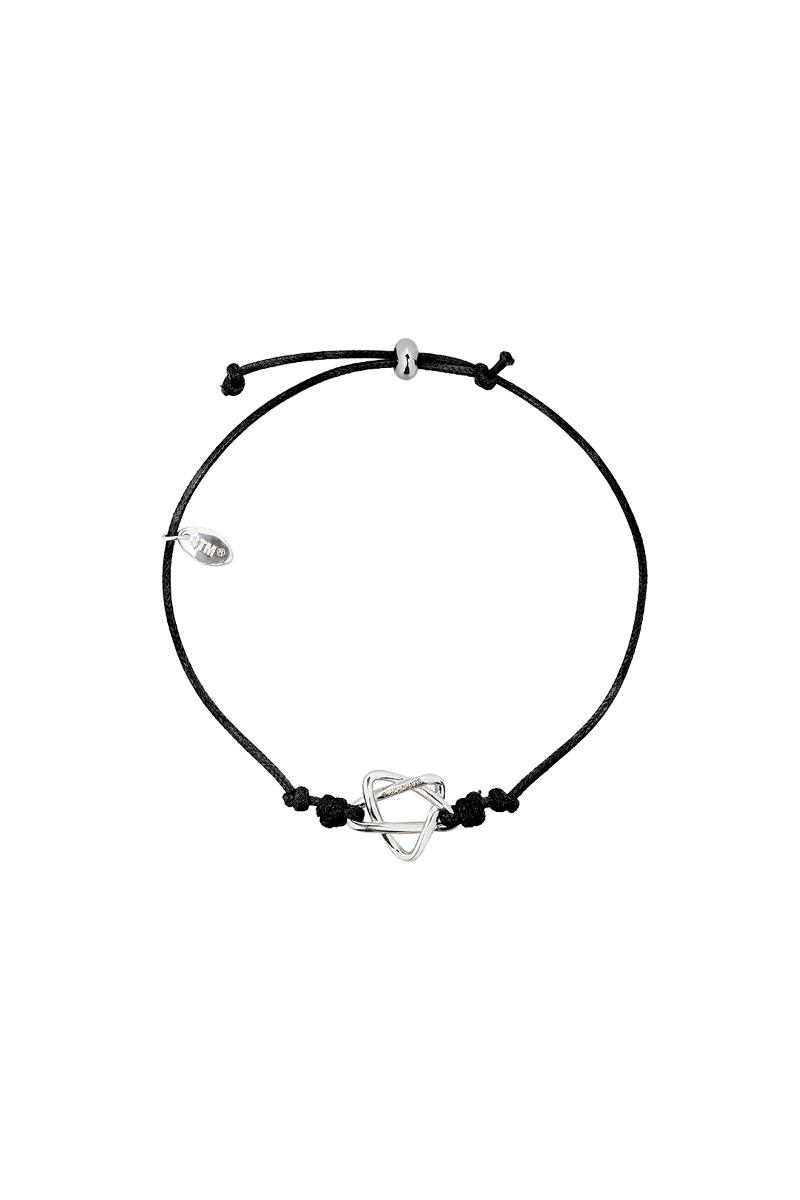 NO.406 STAR LOGO KNOT BRACELET
