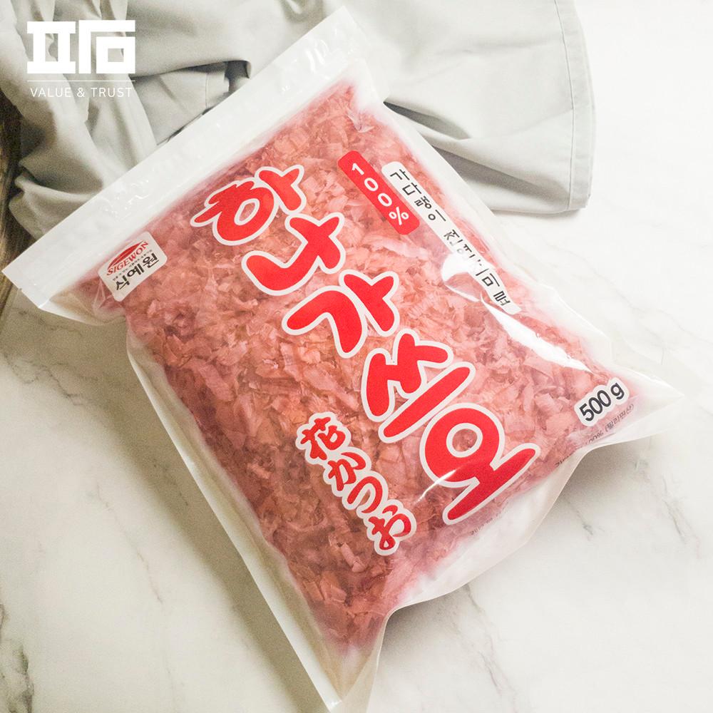 식예원 하나가쓰오부시 500g 고명용 토핑용 천연 가다랑어포 타코야끼 오꼬노미야끼