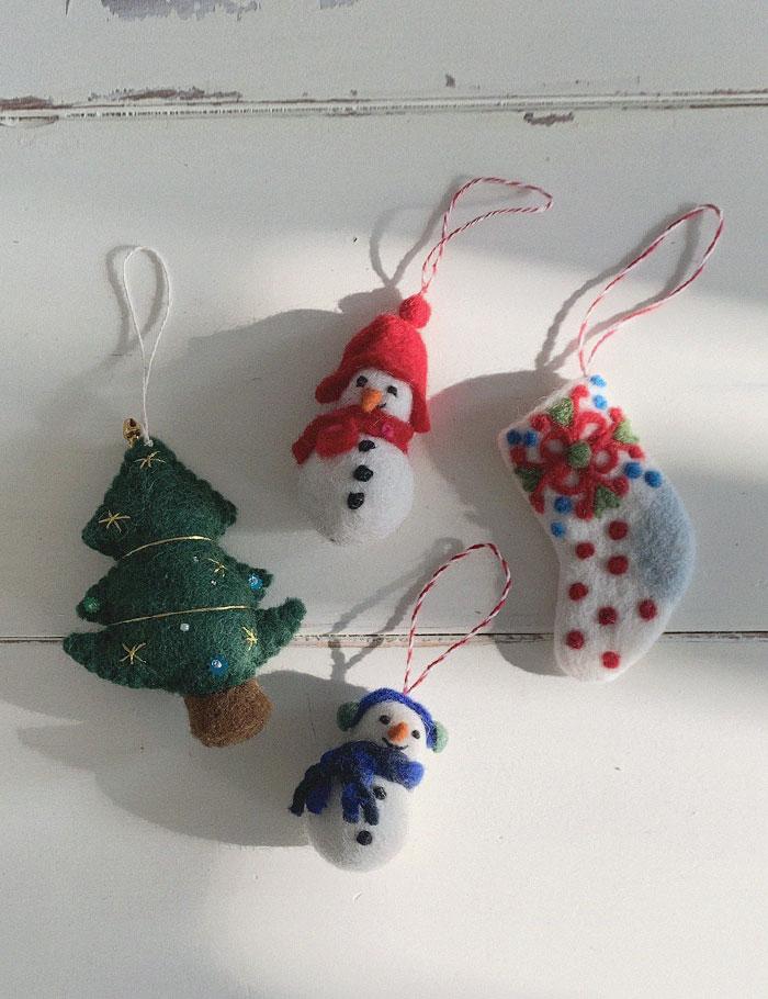 Christmas Felt Ornament_4types
