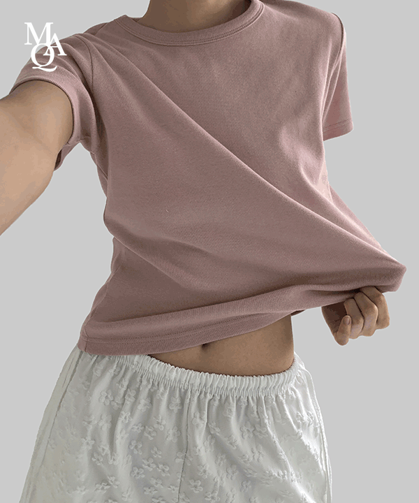 매니크 [MNQ MADE] 더포트 스탠다드 반팔 티셔츠