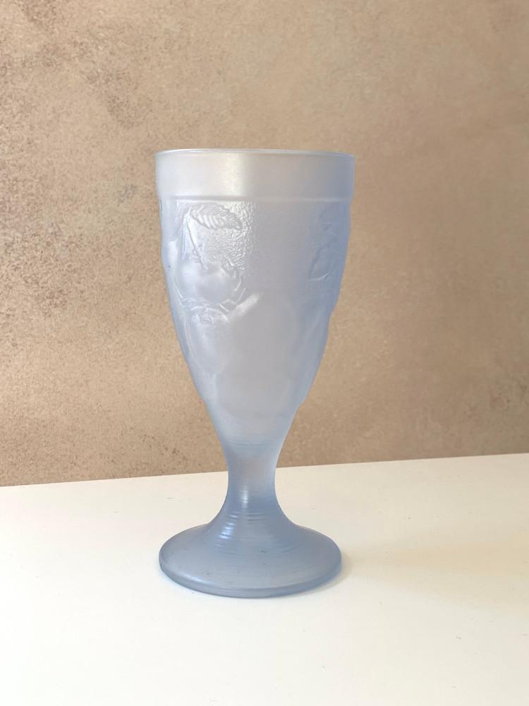 (루미낙) Vintage blue wine glass / 빈티지 블루 와인잔