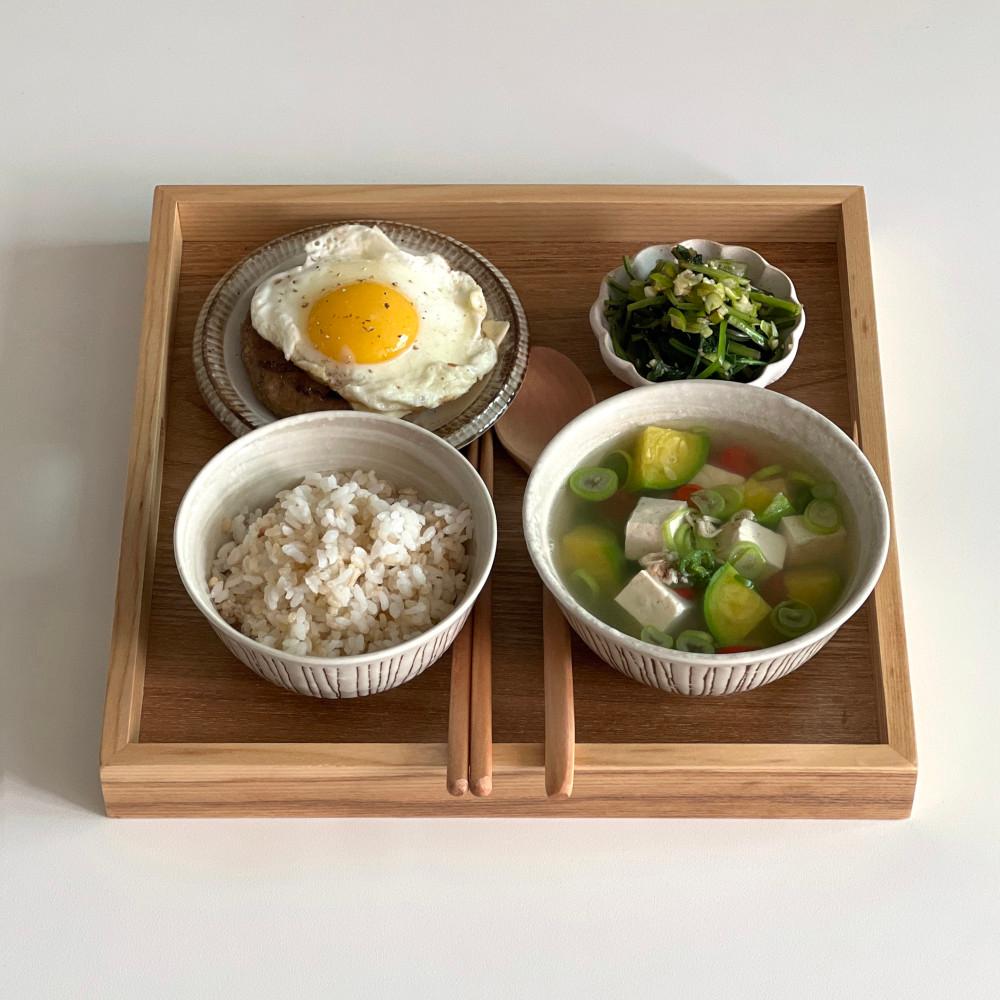 [SET] 버치 마롱 1인 트레이 세트 6P