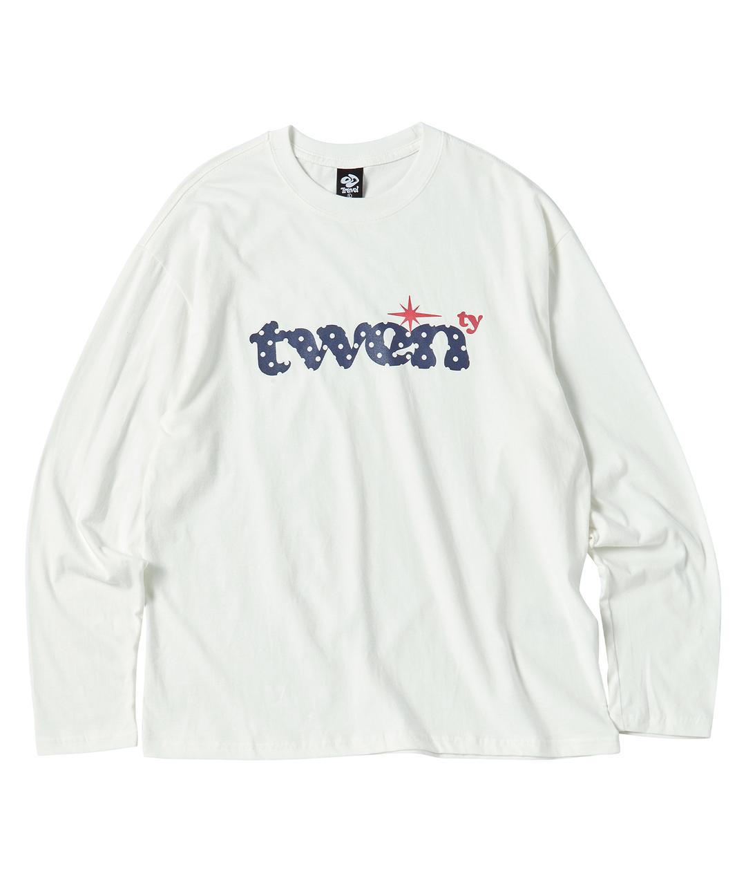 도트 트웬티 롱 슬리브 화이트