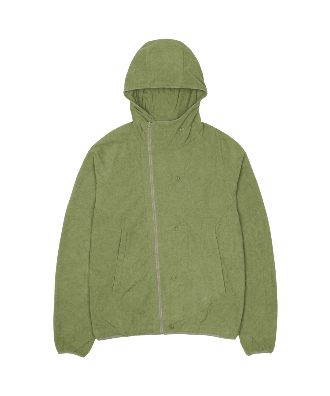 BUTTON FLEECE JACKET [GREEN]