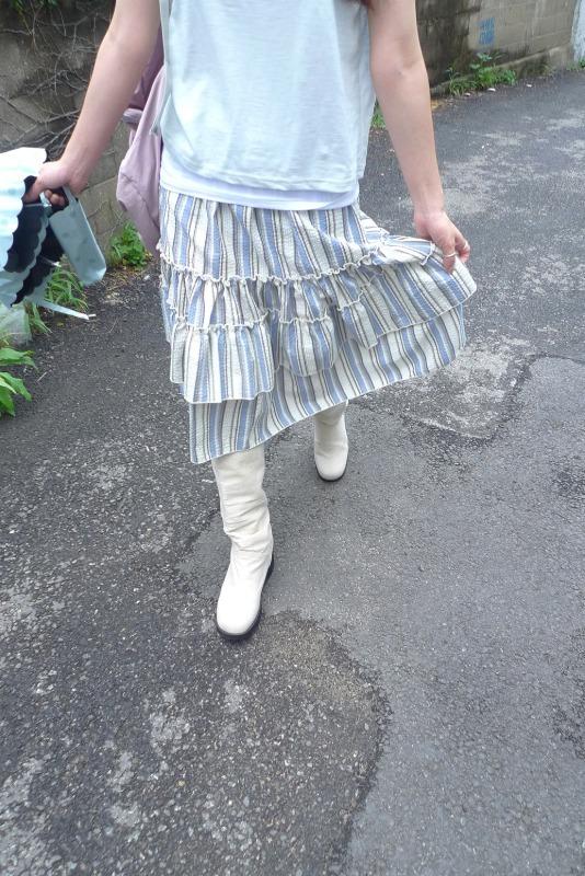 히피디피 marina skirt (2color)