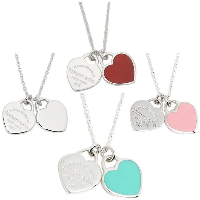 티파니 앤코 리턴투 더블하트 목걸이 3종 60014128 60014069 60013756