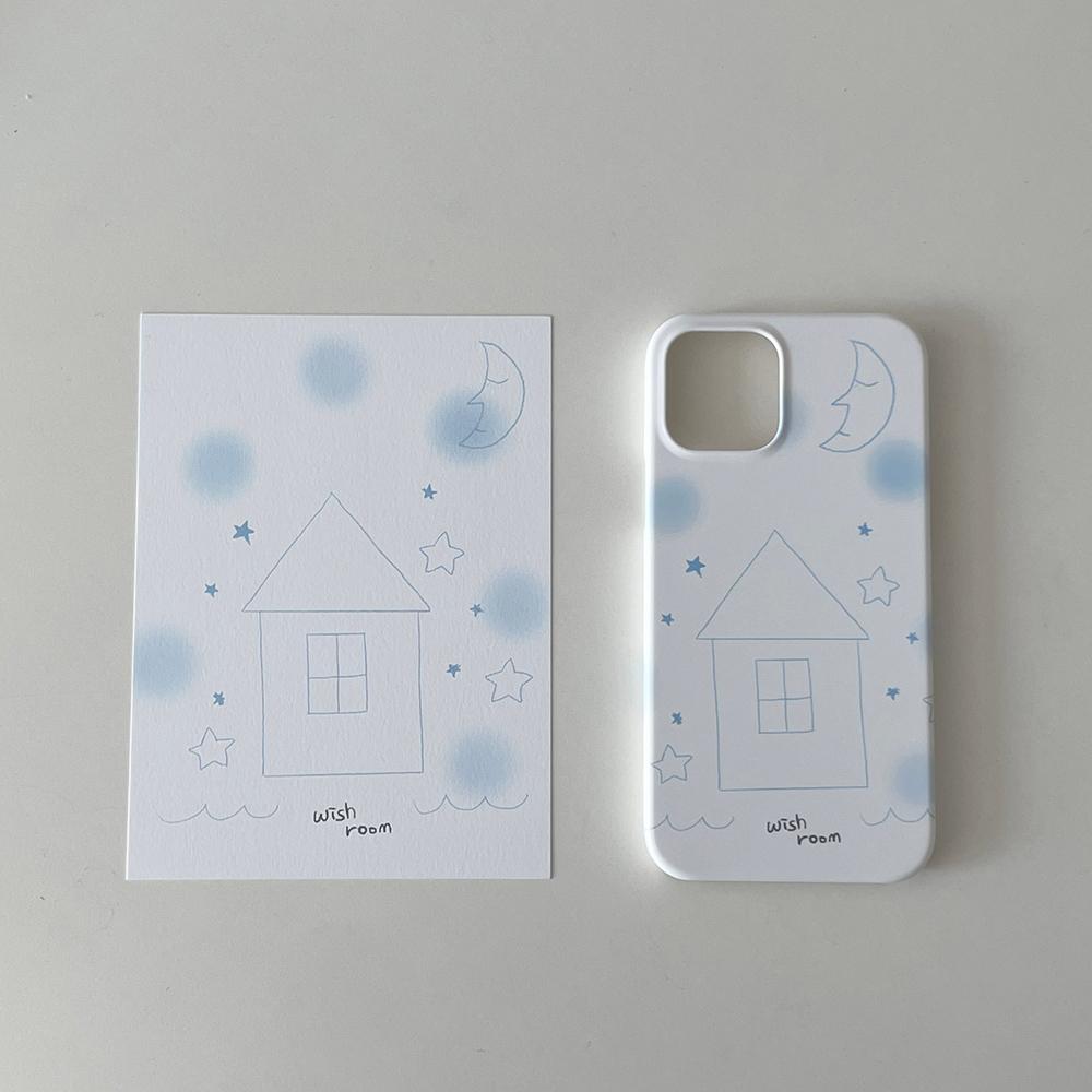 위시룸 겨울 눈 폰케이스 엽서 세트 (snowy winter)