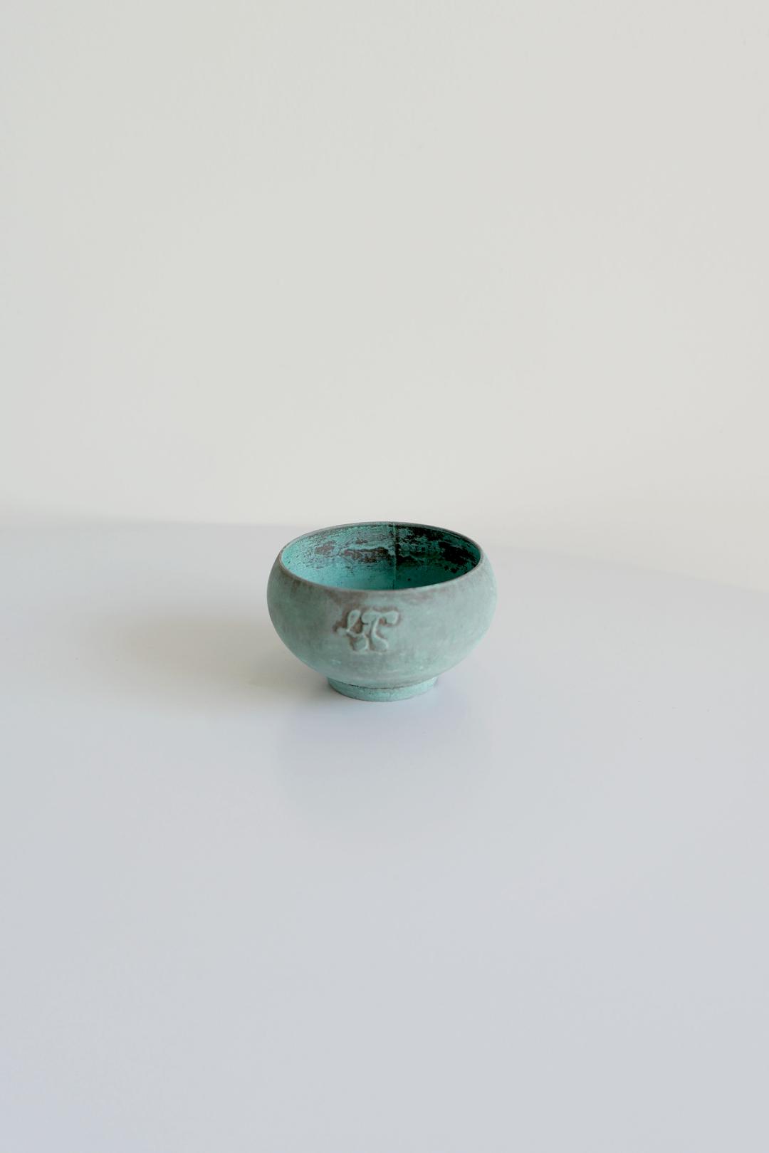 ROUND POT S (BRONZE)