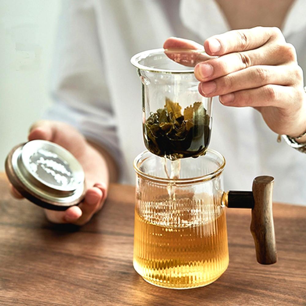 티머그 뚜껑머그컵 카페머그컵 차거름망머그컵 350ml