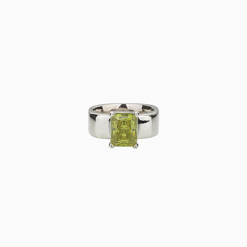 MOMO Ring (Pixie) 모모 스퀘어 볼드링 (실버 925)