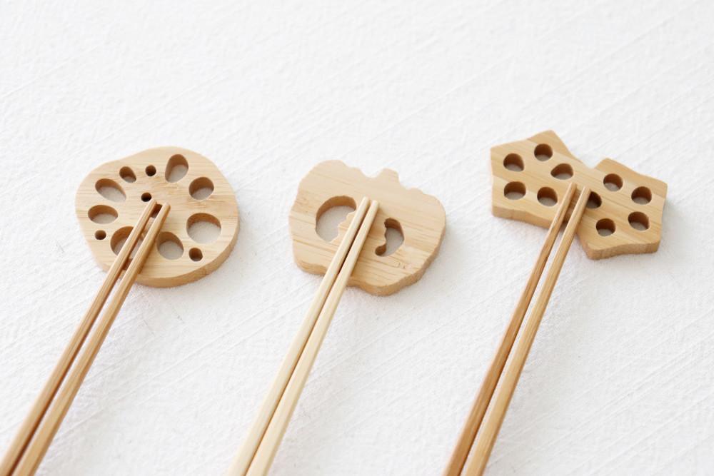 대나무 채소 젓가락받침