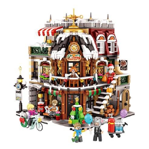 LOZ 크리스마스 카페 미니블럭 - 블록완구 | 쿠팡