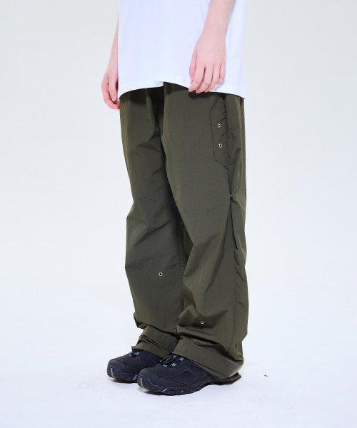 TCM nylon eyelet pants (khaki)