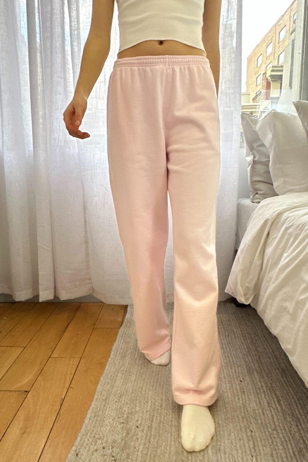 Anastasia Tie Sweatpants - Pink / XS/S