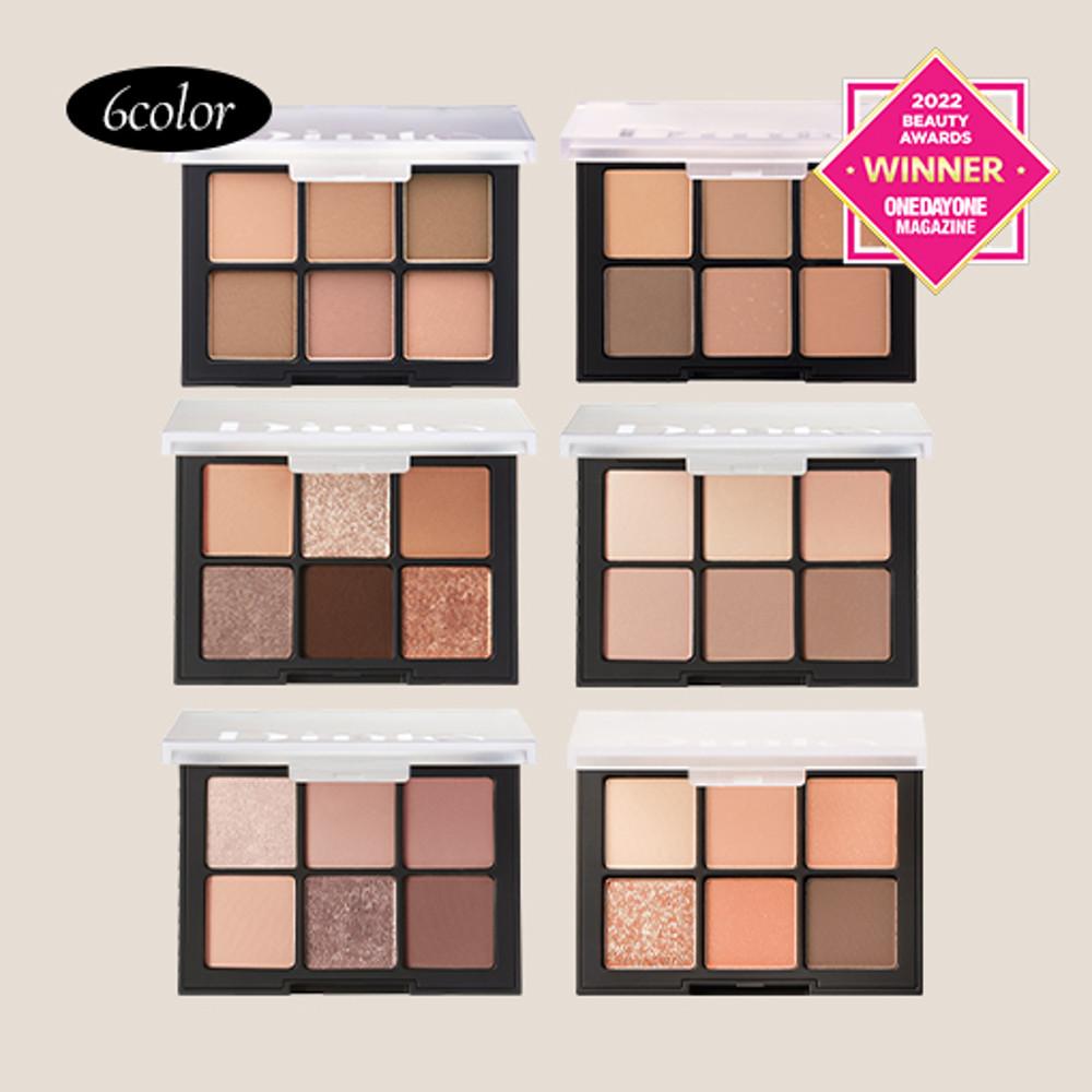 [딘토 블러피니쉬] 아이 섀도우 6종