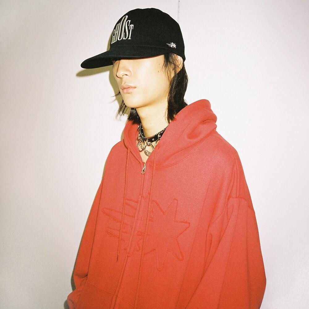3STAR LOGO ZIP HOODIE_RED(NG2EFUM480A)