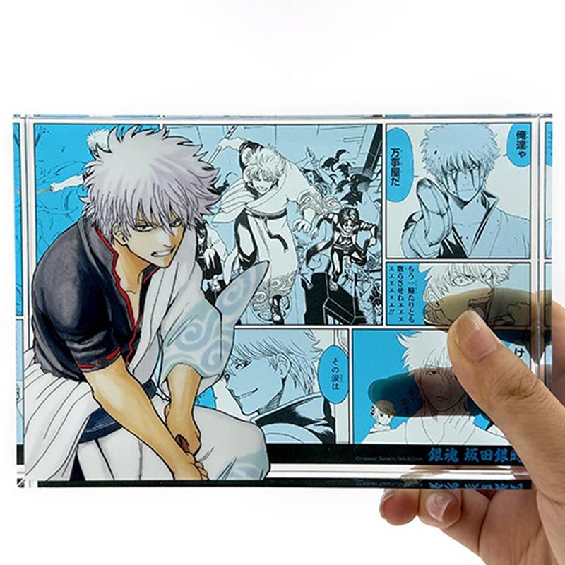 슈에이샤 중국 점프샵 은혼 굿즈 아크릴 블록 사카타 긴토키