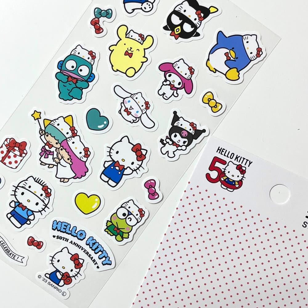헬로키티 50주년 스티커 산리오 스티커