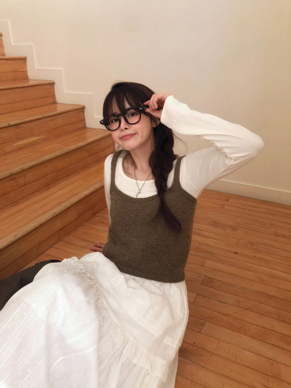 [사계절착용] 레인 니트 뷔스티에 3color