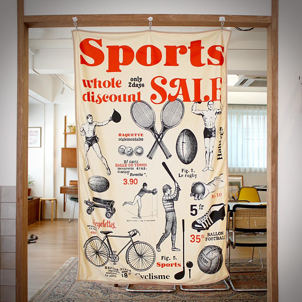 150x100(cm) 리에르 스튜디오 레트로 스포츠 그래픽 디자인 무릎 침실 캠핑 사무실 차박 감성 블랭킷