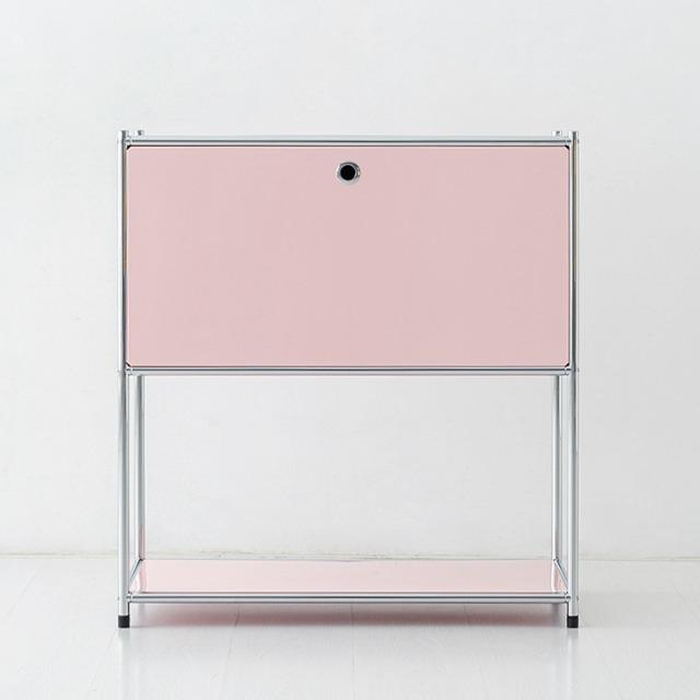 마켓비 SIMPLIE 수납장 BC264 핑크 0236.6109 당일발송