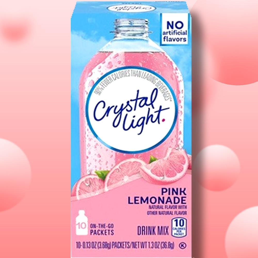 크리스탈라이트 핑크레몬 에이드 제로슈가 제로칼로리 물에타먹는 가루 [원산지:상세설명에 표시]