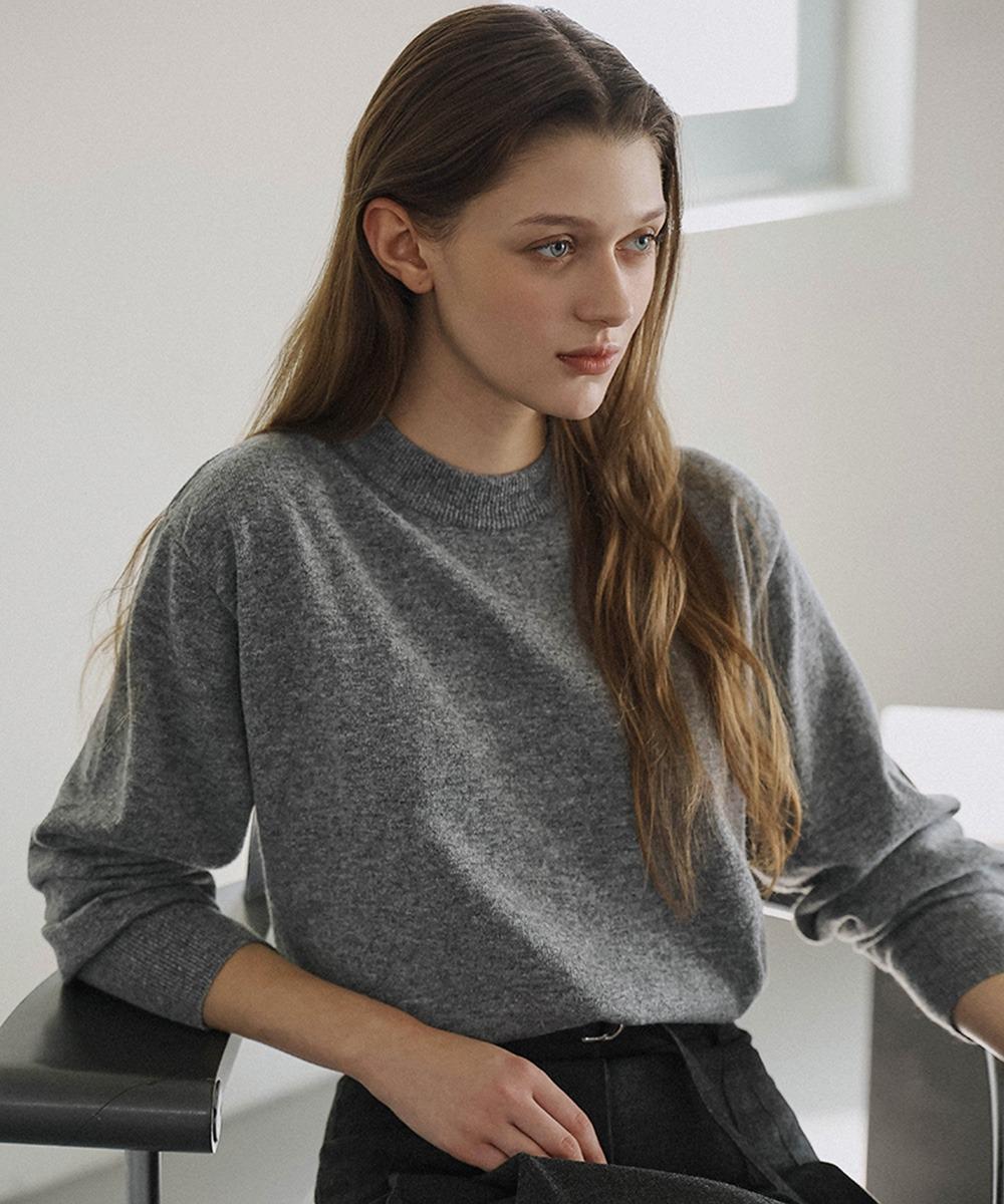 드헤베 Basic Round Wool Knit [15color]