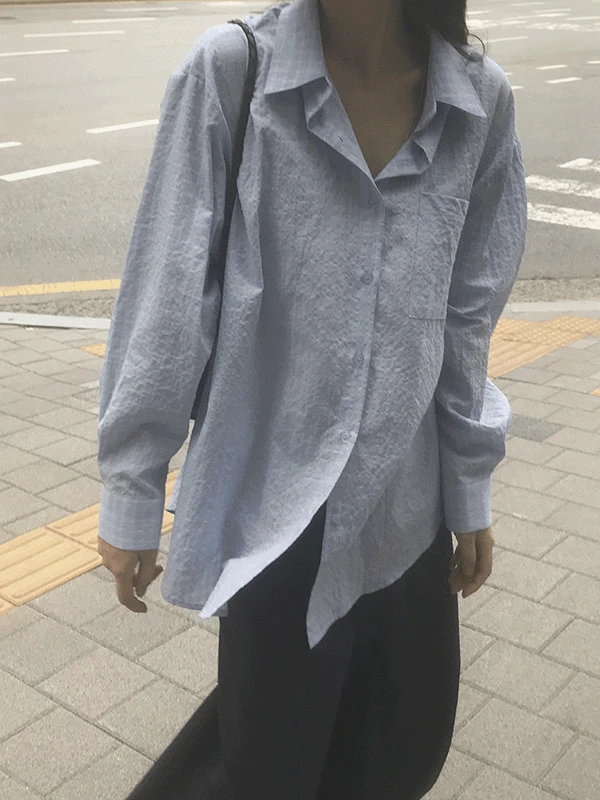썸머 데일리 체크 셔츠