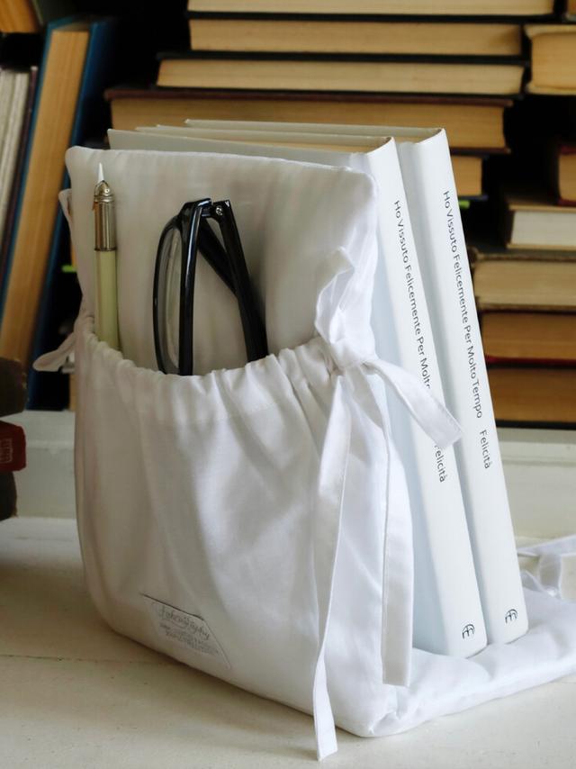 패브릭 북엔드 화이트 BOOK LOVER EDITION