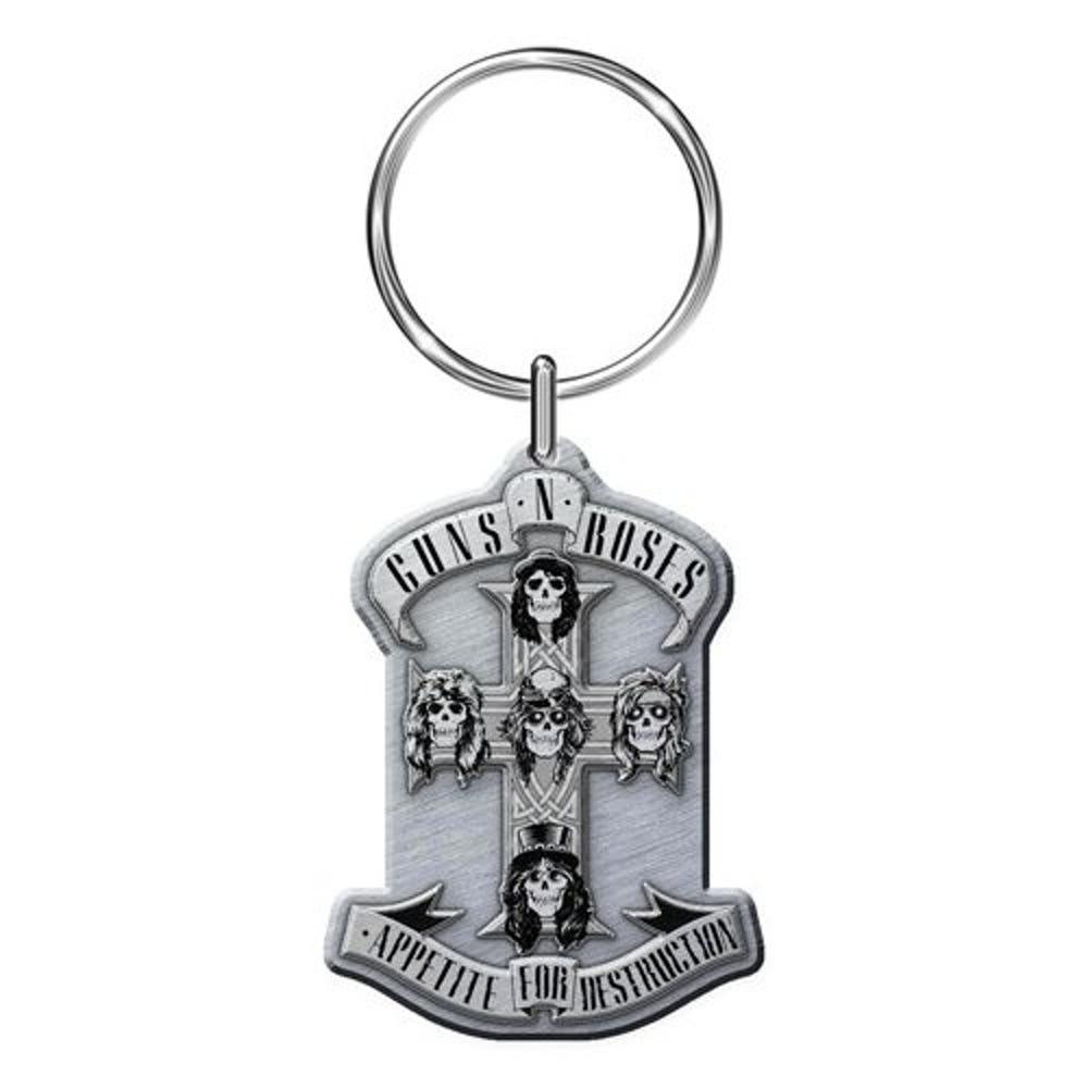 [국내배송] 공식 GUNS N ROSES 건즈 앤 로지스 Appetite 2 키링