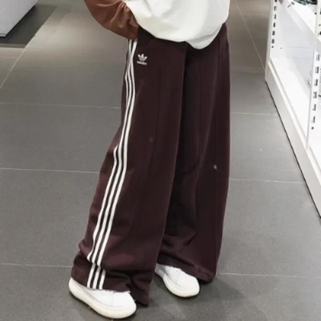 아디다스 오리지널 와이드팬츠 브라운