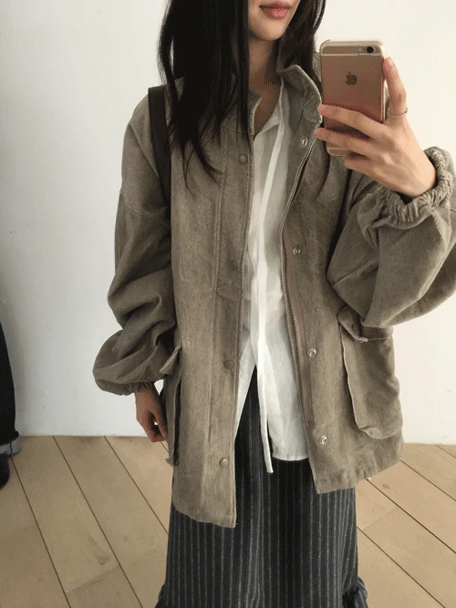 니드 코듀로이 필드 자켓 (2colors)