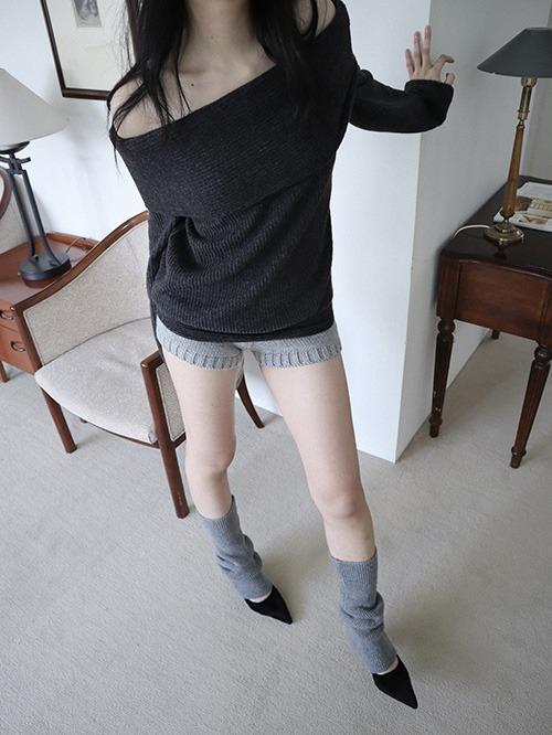 클라따 voca off knit, 4color