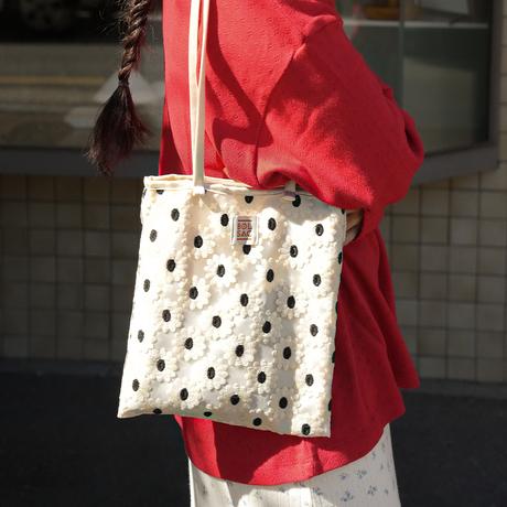 (숄더백) 스트롤 백_화이트 플라워