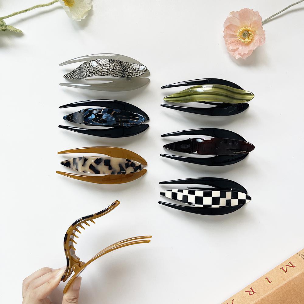 지금은 프랑스핀 올림머리 빅클립 헤어 집게핀