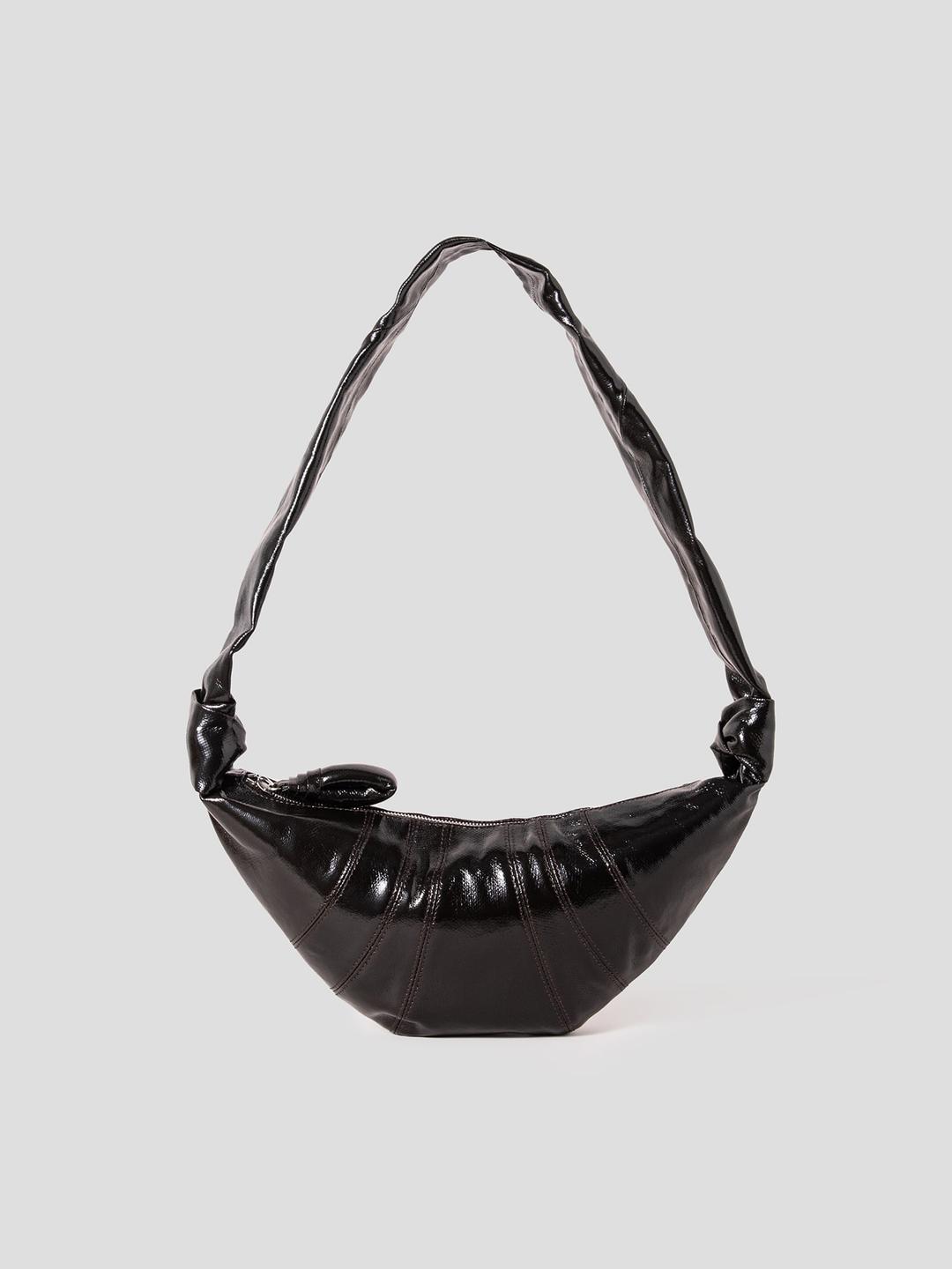 (UNISEX) Small Croissant Bag - Truffle