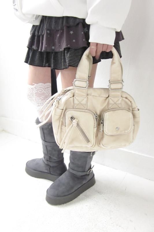 candy pocket boston bag (4color)