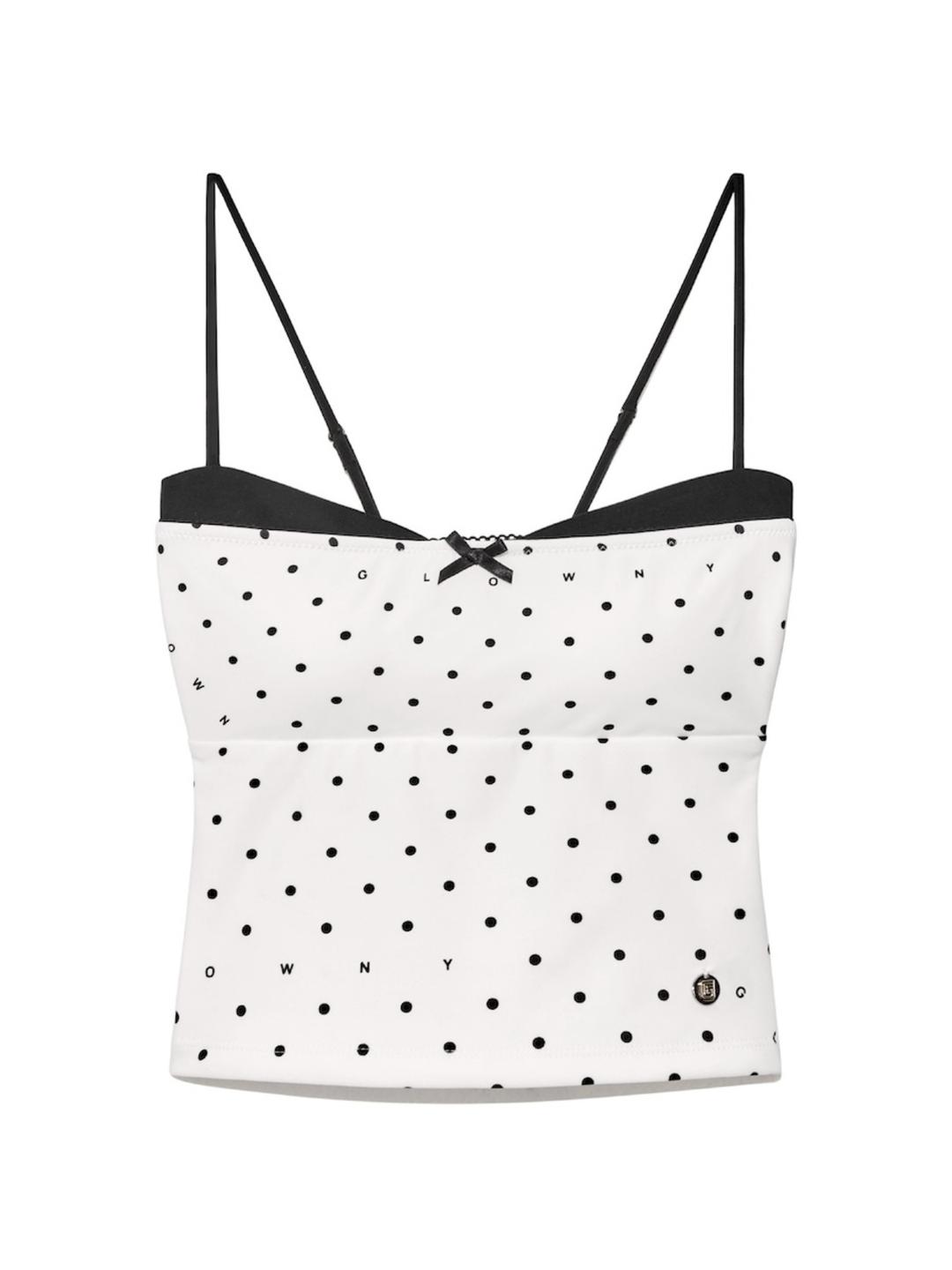 BLUSH CAMI TOP (DOTTY MAZE)