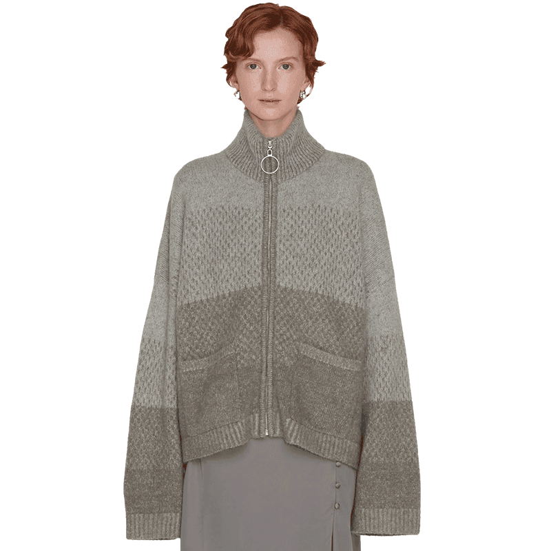 [HOLZWEILER] Tine Knit Cardigan Dk. Green Mix - holzweiler | 리켓