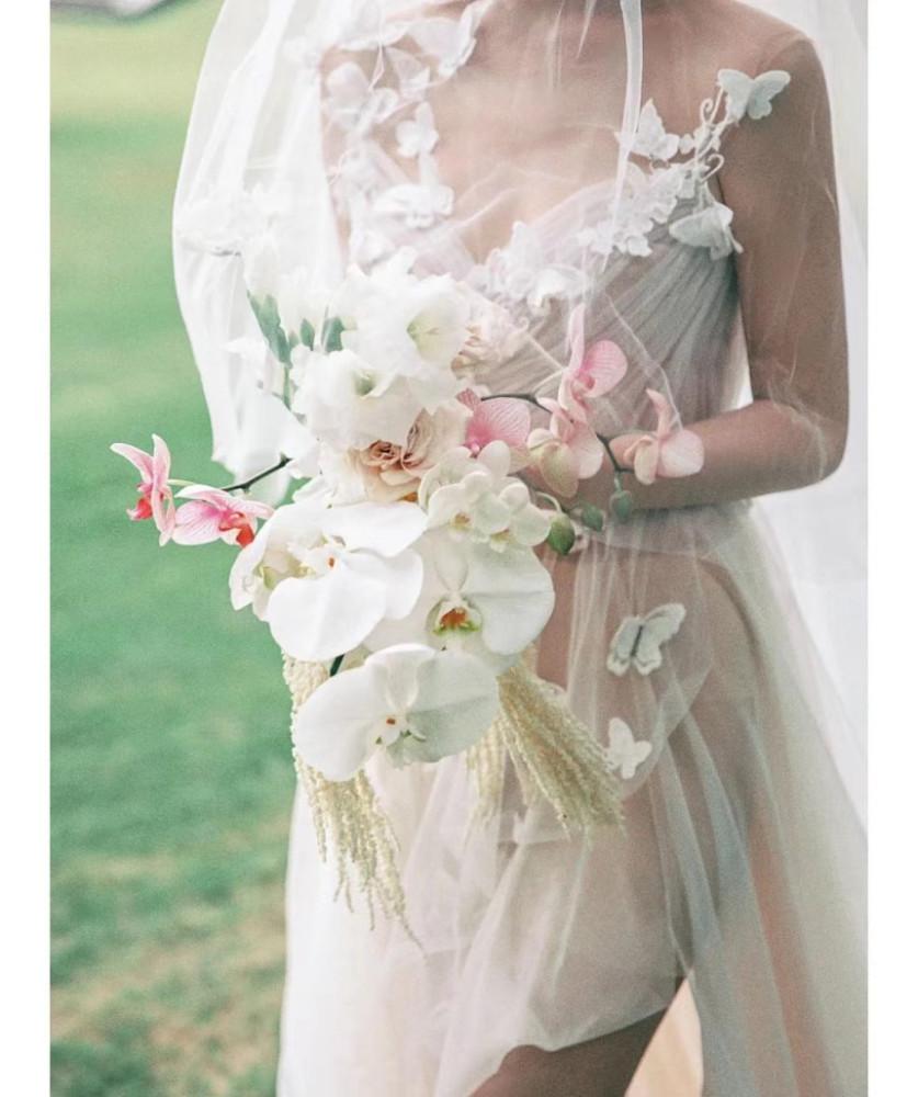 맞춤제작 셀프 웨딩드레스 피로연 2부 드레스 만삭