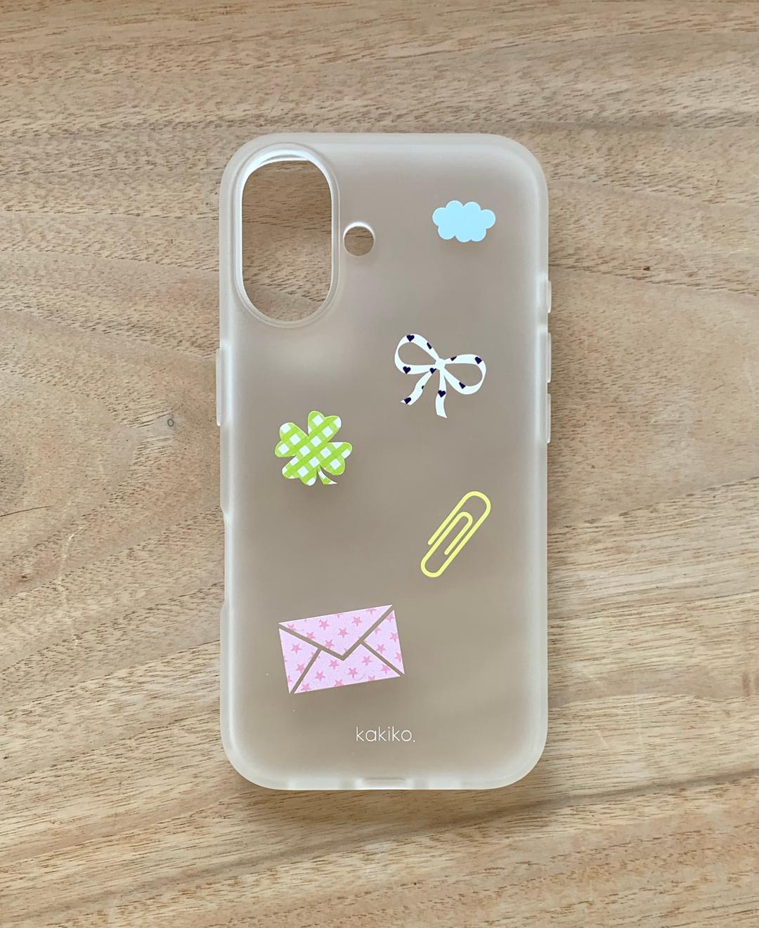 [반투명 젤리] Letter case